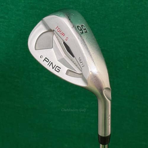 Ping Tour-S Black Dot Chrome 56-12 56 Sand Wedge KBS Tour Steel Stiff