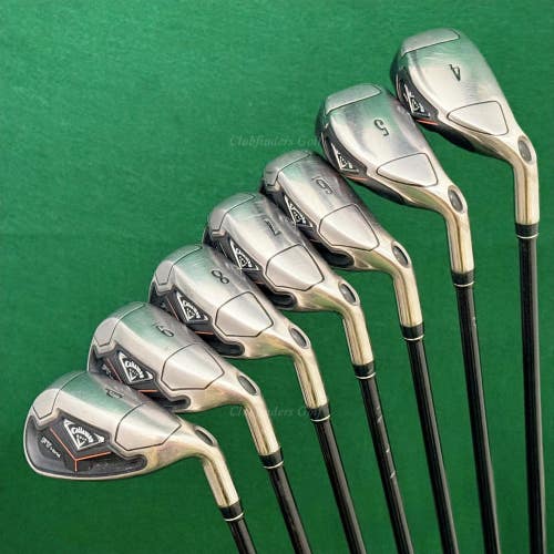 Callaway FT i-brid 4-PW Iron Set Callaway 75g Low Torque Mid Kick Graphite Stiff