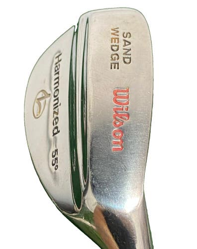 Wilson Harmonized L Sand Wedge 55* RH Men's Stiff Steel 34.5" Nice Midsize Grip