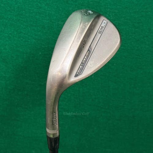 LH Titleist Vokey SM10 Nickel 60-8M 60 Lob Wedge DG S400 TI Onyx Steel Stiff