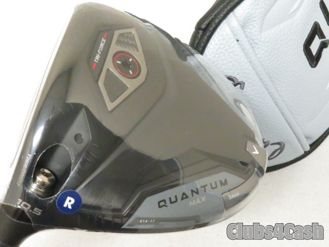 Callaway Quantum Max Driver 10.5° Denali Frost Silver 50g 5.5 Regular LEFT  NEW