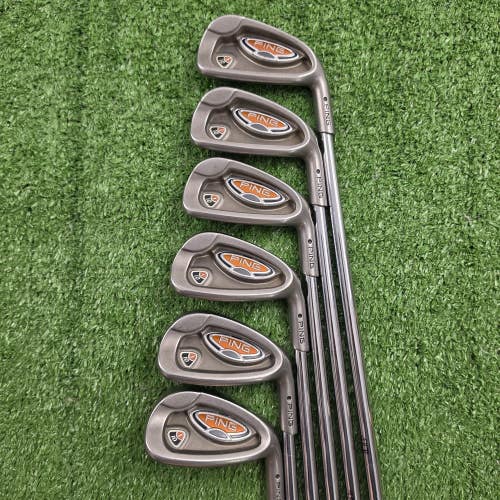 Ping i10 Black Dot Iron Set 4-PW (NO 7i) Cushin Stiff Flex Steel Shafts RH