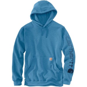 Carhartt Iconic K288 Hoodie Men's M Horizon Blue Long Sleeve Pullover JAX1899