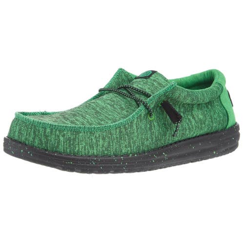 Hey Dude Wally 40536-315 Men's US 12 Green Slip-On Moc Toe Casual Shoes LIQ975