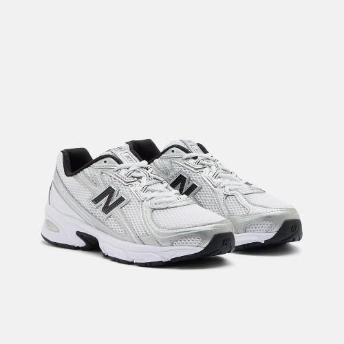 New Balance 740 U740NW2 Sneakers Men's 9.5 White Sliver Training Shoes LIQ1253