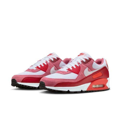 Nike Air Max 90 DM0029-600 Sneakers Men's US 11.5 White Lifestyle Shoes LIQ1182