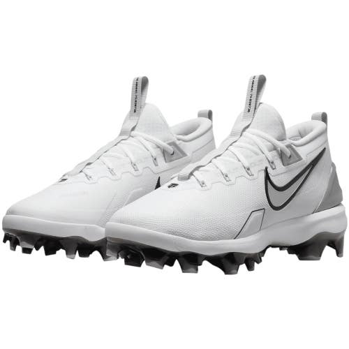 Nike Force Trout 9 Elite MCS FZ0884-102 Men's 11.5 White Baseball Cleats LIQ1158