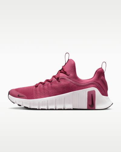 Nike Free Metcon 6 FJ7126-609 Sneaker Womens 10 Sweet Beet Workout Shoes LIQ1236