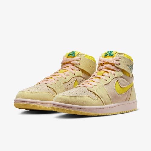 Nike Air Jordan 1 Zoom CMFT 2 Women's US 9.5 Citron Tint Lifestyle Shoes LIQ1111