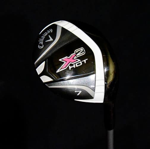CALLAWAY X2 HOT 7 WOOD LOFT:17 SHAFT: LADIES LENGTH: 41.5 IN RIGHT HANDED