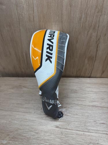 Callaway Golf MAVRIK Fairway Wood Head Cover - White/Orange/Black