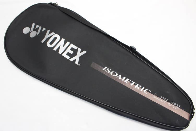 YONEX "ISOMETRIC LONG" SINGLE ZIPPERED TENNIS RACQUET COVER WITH STRAP