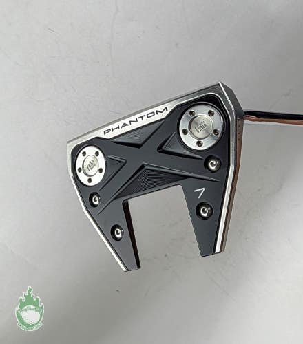Used 2024 Titleist Scotty Cameron MOTO Phantom X 7 34" Putter Steel Golf Club
