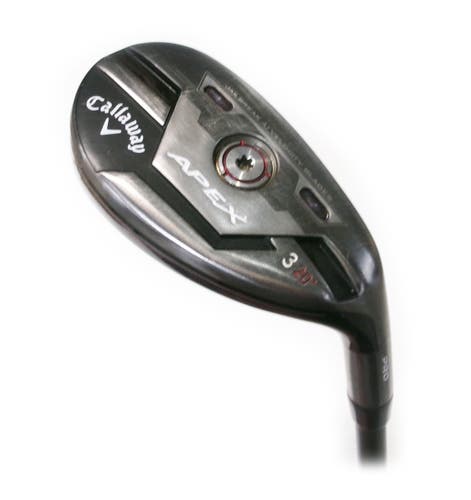 Callaway Apex Pro 20* 3 Hybrid/Rescue Graphite Mitsubishi MMT 80 X Flex