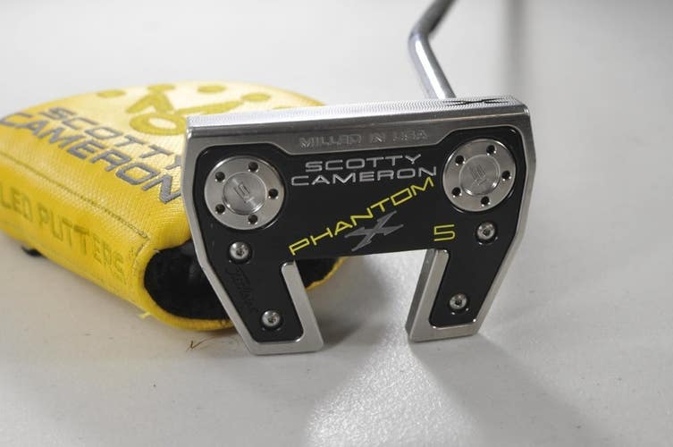 Titleist 2019 Scotty Cameron Phantom X 5 34" Putter RH Steel with Cover #219059