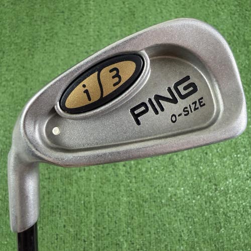 Ping i3 O-Size 3 Iron White Dot Aldila 350 Series Stiff Graphite Left Handed