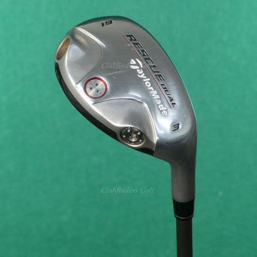 TaylorMade Rescue Dual 19 Hybrid 3 Iron Factory 65 Ultralite Graphite Regular