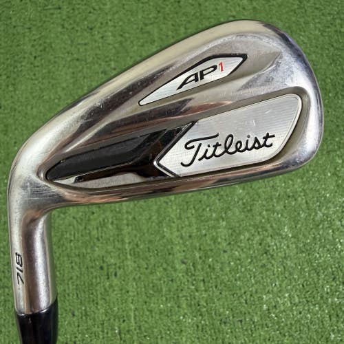 Titleist 718 AP1 4 Iron AMT Black R300 Regular Flex Left Handed 38.5