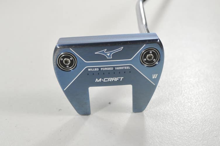 Mizuno M.Craft VI Blue Ion 34" Putter Right Steel #223151