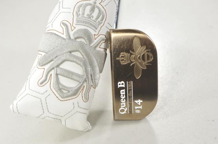 Bettinardi 2023 Queen B 14 Caramel Copper 35" Putter RH Steel with Cover #223273