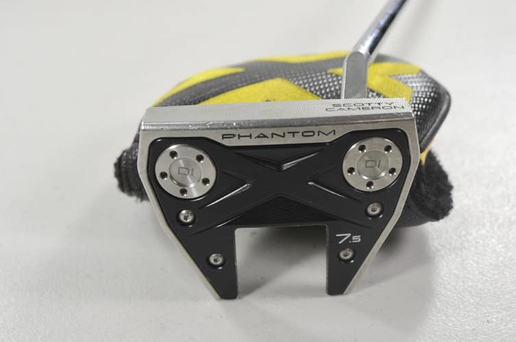 Titleist 2022 Scotty Cameron Phantom X 7.5 35" Putter Steel with Cover #221234