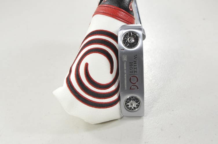 LEFT HANDED Odyssey White Hot OG 1 2023 35" Putter Stroke Lab Steel #223333