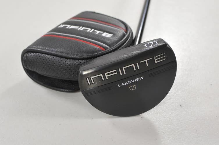 Wilson Infinite Zero Torque Lakeview 35" Putter RH Steel with Cover #223337