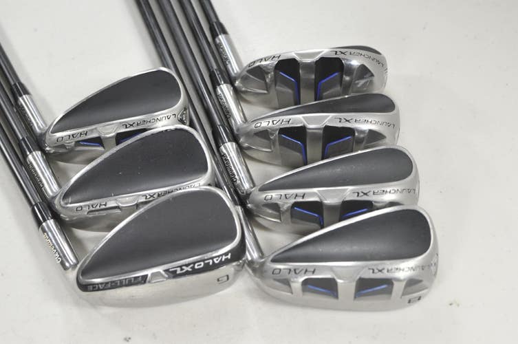 Cleveland Launcher XL Halo 5-PW,GW Iron Set Ladies Flex Cypher Graphite # 223145