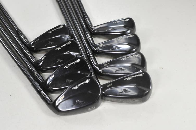 Mizuno Pro 225 Black Limited Edition 4-PW,GW Iron Set Stiff DG Steel # 223153