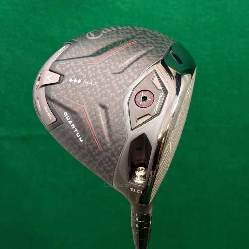 Callaway Quantum Triple Diamond MAX 9 Driver HZRDUS GEN5 6.5 Extra Stiff w/HC
