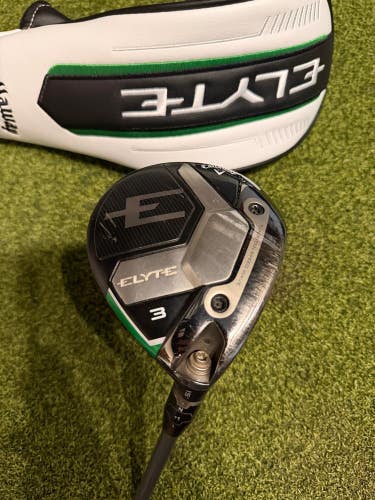 Callaway Elyte 3 15* Fairway Wood, Denali Regular Flex, RH