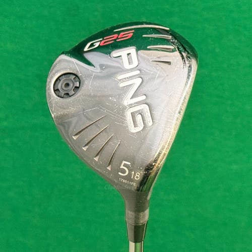 Ping G25 18 Fairway Wood 5 Ping Tour 65 Graphite Stiff
