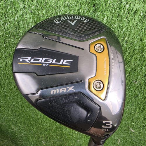 Callaway Rogue ST Max 3HL Fairway Wood 16.5 Tensei Blue 65 Regular Flex RH 42"