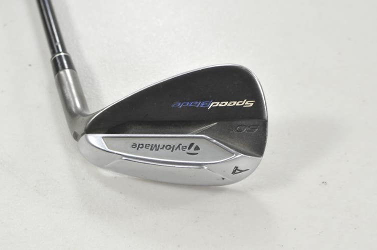TaylorMade SpeedBlade AW 50* Wedge Regular Flex RH VeloxT 65g Graphite # 222677
