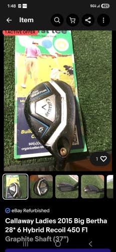 2 Bertha Hybrids And 7 Wood