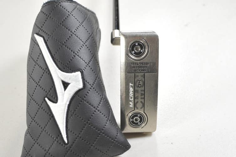 Mizuno M.Craft OMOI Type 4 Double Nickel 35" Putter RH Steel with Cover # 220892