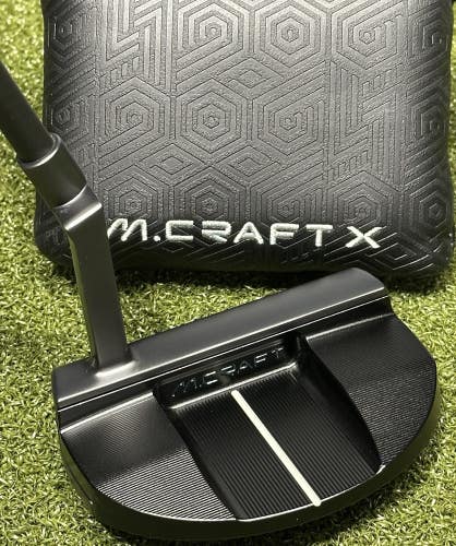 Mizuno Golf M Craft X P5 Mallet Putter Right Hand 35" Inch w/ Headcover MINT!
