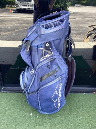 Sun Mountain C-130 Lightweight Cart Bag With 14-Way Dividers