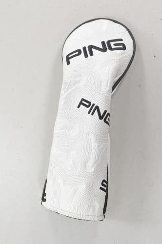 Ping 2025 White Icon Pingman Players Fairway Wood Head Cover #223393
