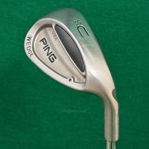 Ping iWedge Black Dot 52 Gap Wedge Stepped Steel Wedge Flex