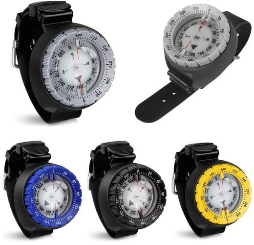 Wrist Mount Scuba Dive Underwater Compass Northern Hemisphere NH Suunto SK7, SK8