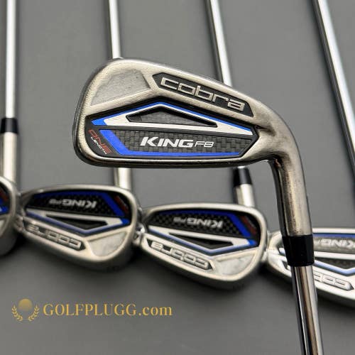 Cobra King F8 One Length Iron Set 5-GW / Steel, Stiff (298)