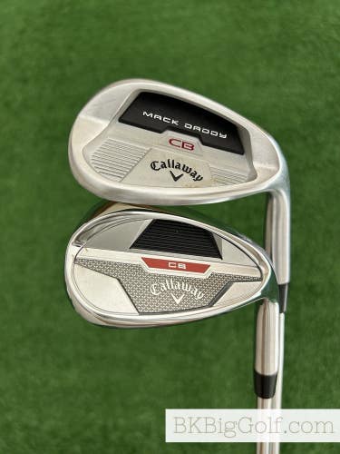 Callaway Mack Daddy CB 2 Wedge Set (52 & 58 Degrees)