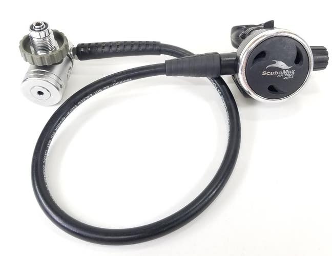 ScubaMax XR2002 ADJ Scuba Dive Regulator Set DIN 1st Stage Adjustable 2nd