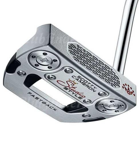 NEW Scotty Cameron Studio Style 2026 Fastback Long Design 38" DB Putter w/HC