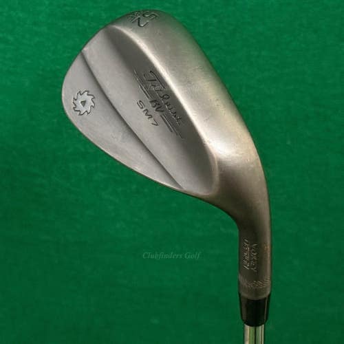 Titleist Vokey SM7 Jet Black 52-8F 52 Gap Wedge Vokey Design Steel Wedge Flex