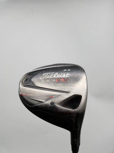 2012 TITLEIST 913D2 DRIVER 9.5* STIFF PROJECT X HZRDUS RDX SMOKE GREEN 65G GOOD