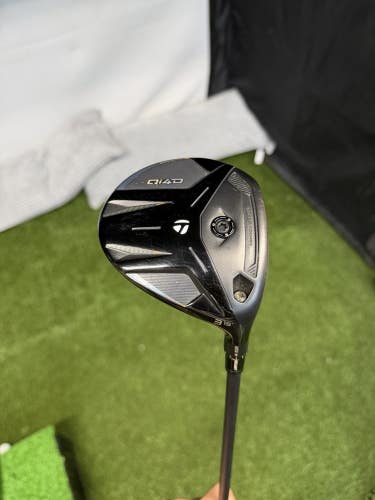 TaylorMade Qi4D 3 Wood 15* Reax 65g Extra Stiff Shaft RH W HC