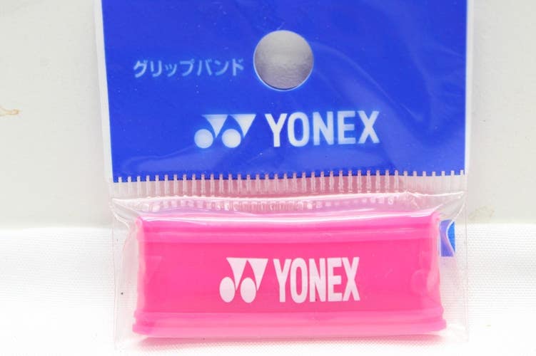 *JAPAN EXCLUSIVE* YONEX RUBBER GRIP BAND FOR TENNIS RACQUETS (HOT PINK). QTY: 1