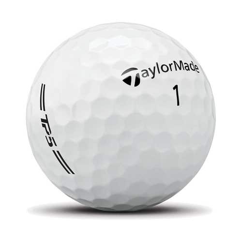Taylor Made TP5 Golf Balls (White, 3pk) 1 Sleeve 2026 NEW